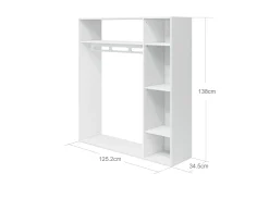 Åben garderobe