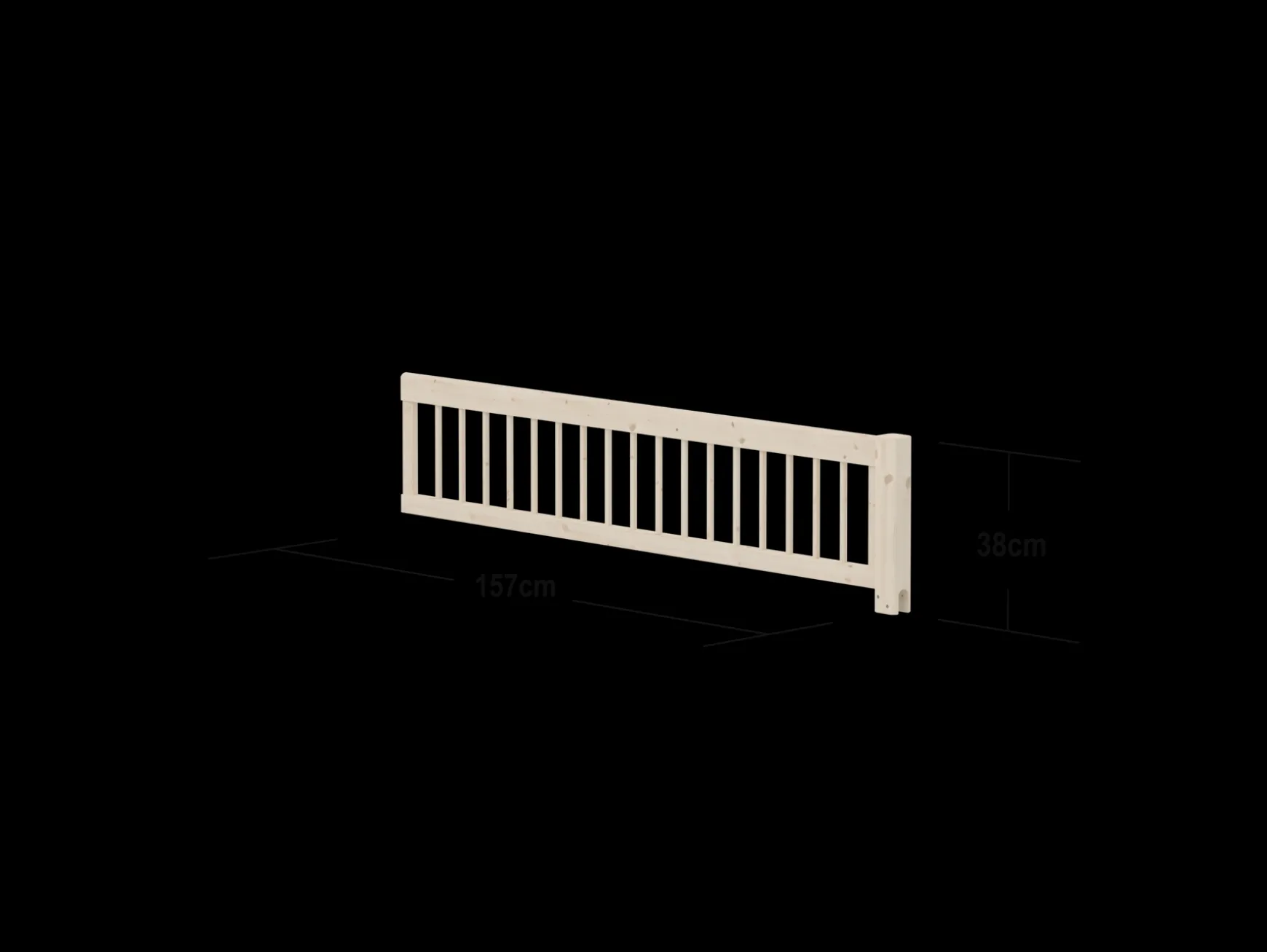 CLASSIC 3/4 sengehest, 200 cm