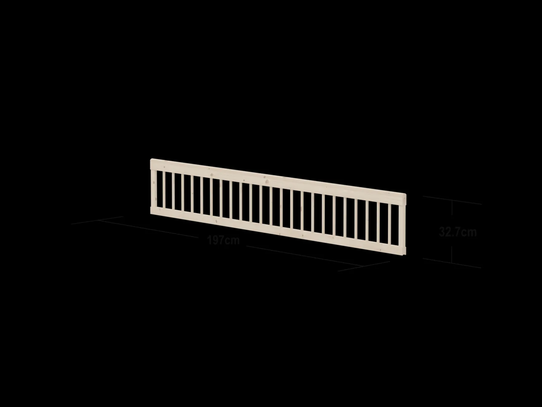 CLASSIC sengehest, 200cm