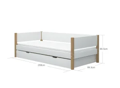 Daybed med udtræksfunktion