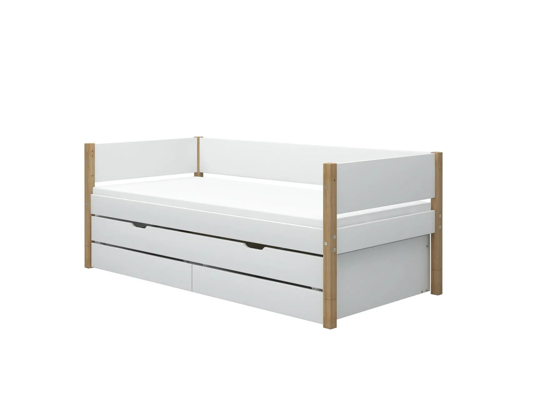Daybed med udtræksseng og to skuffer