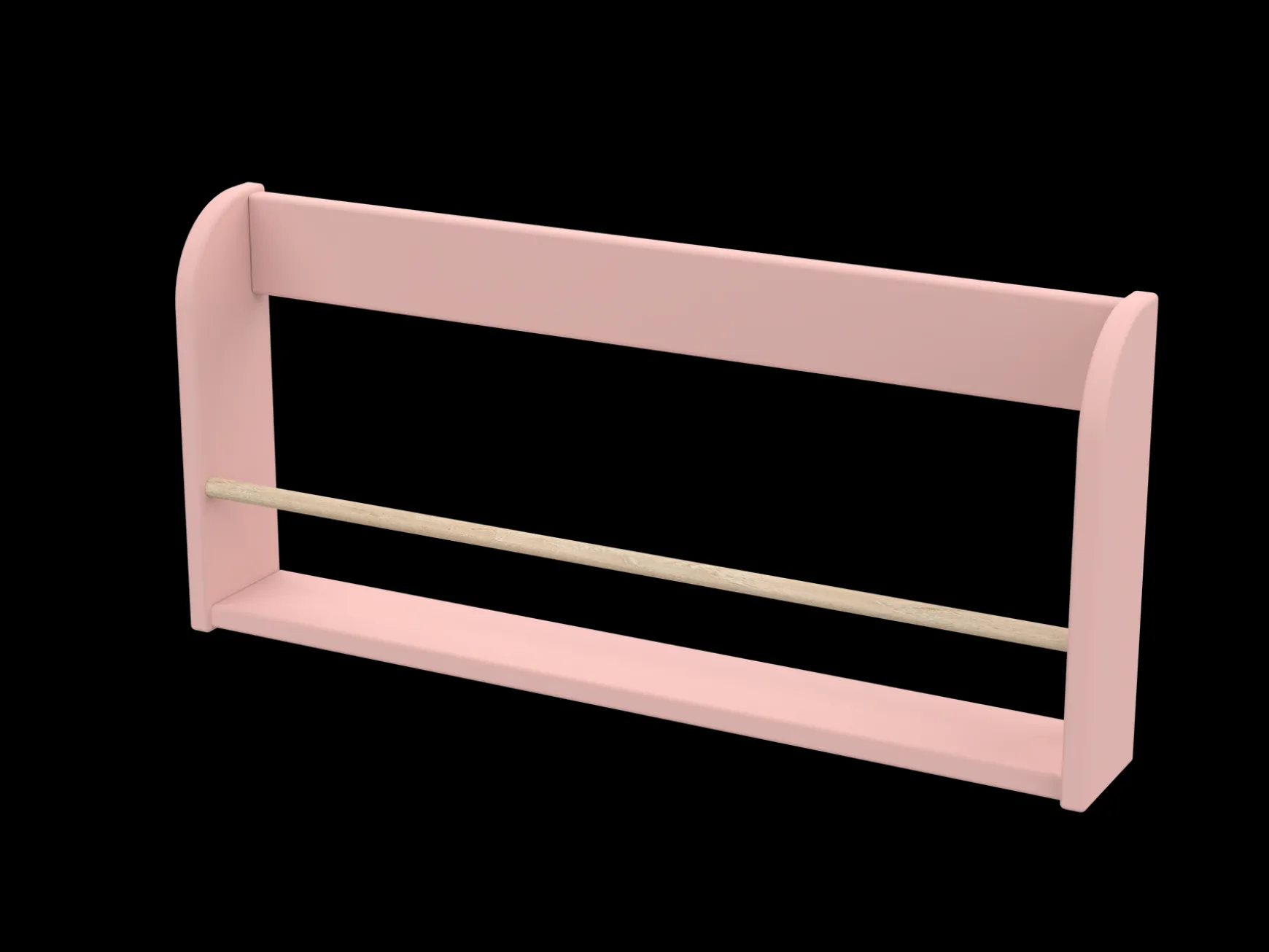 DOTS Boghylde, 75 cm, MDF, Blushing Pink
