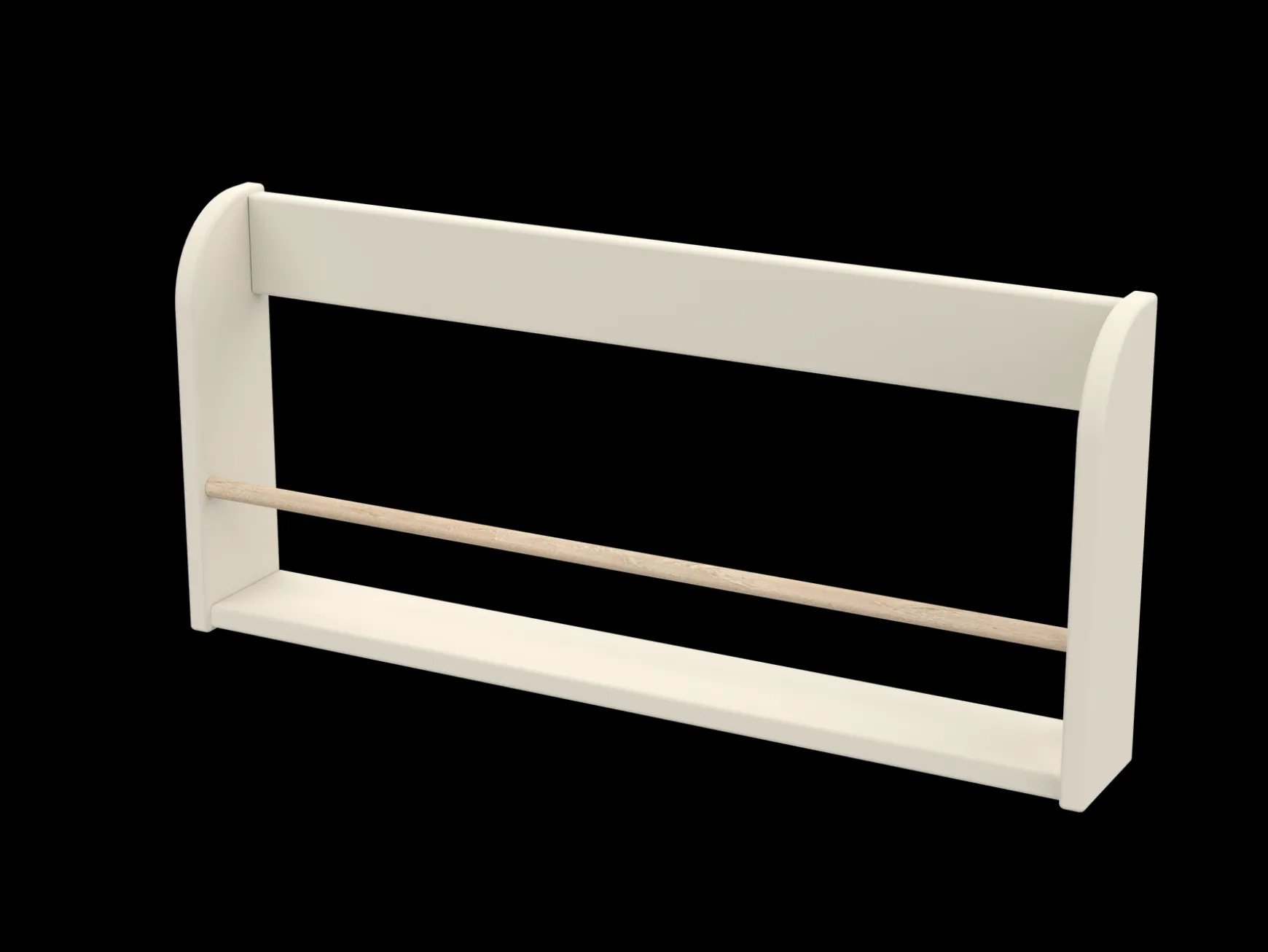 DOTS Boghylde, 75 cm, MDF, Cream