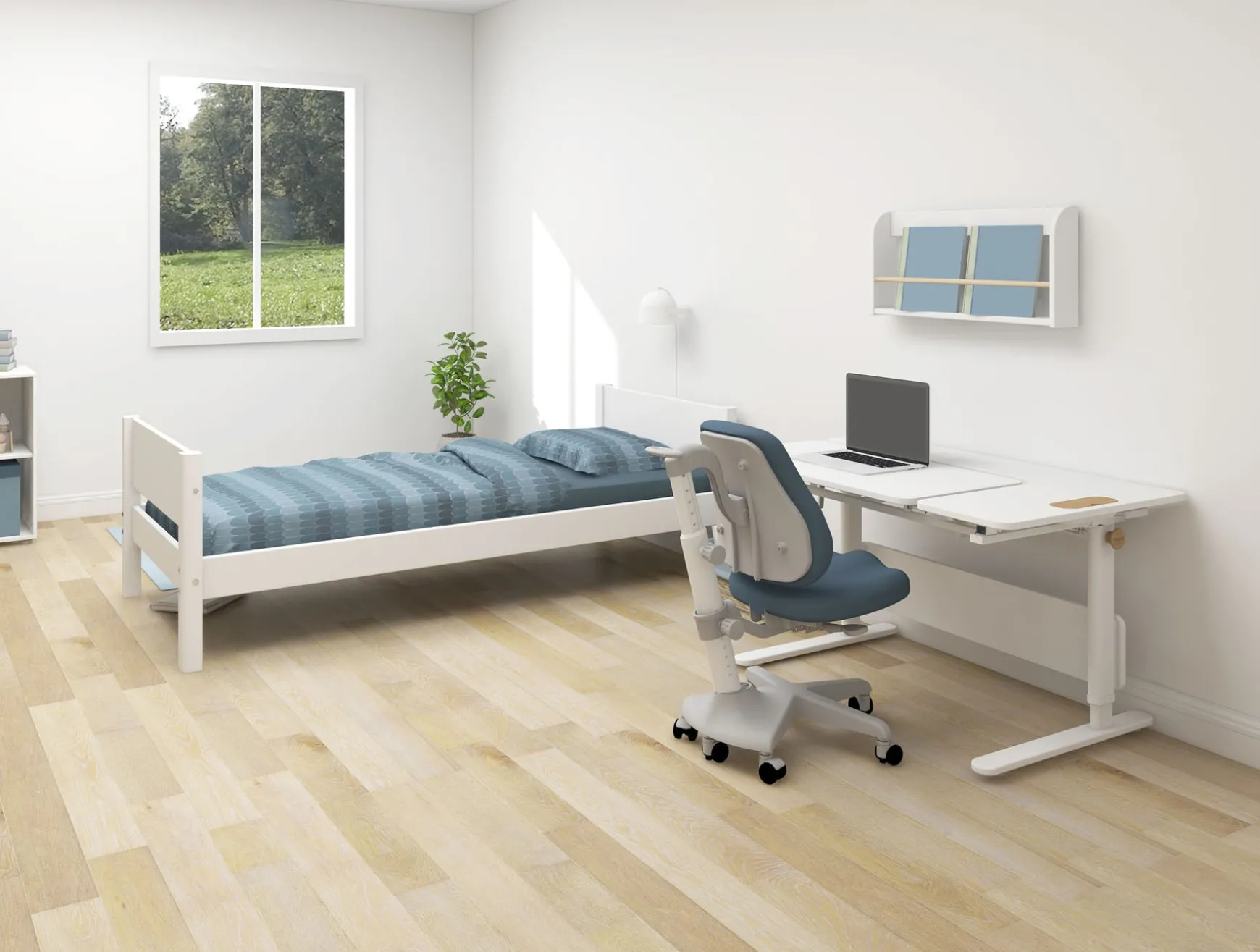 MOBY skrivebord, venstre vip