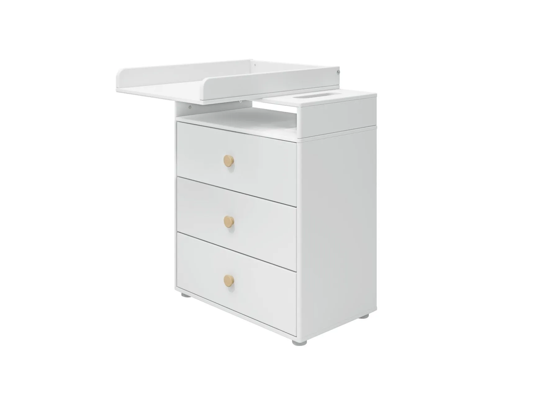 Puslebord, 3 skuffer